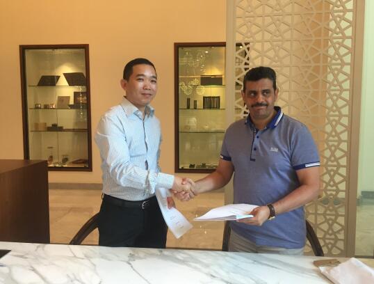CTW HKWZ1603 cooperation project was signed in Dub(图2)