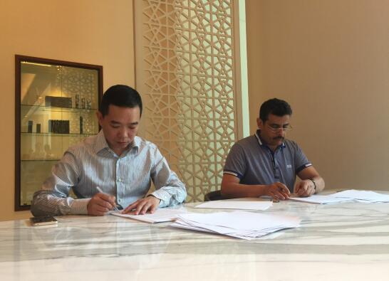 CTW HKWZ1603 cooperation project was signed in Dub(图4)