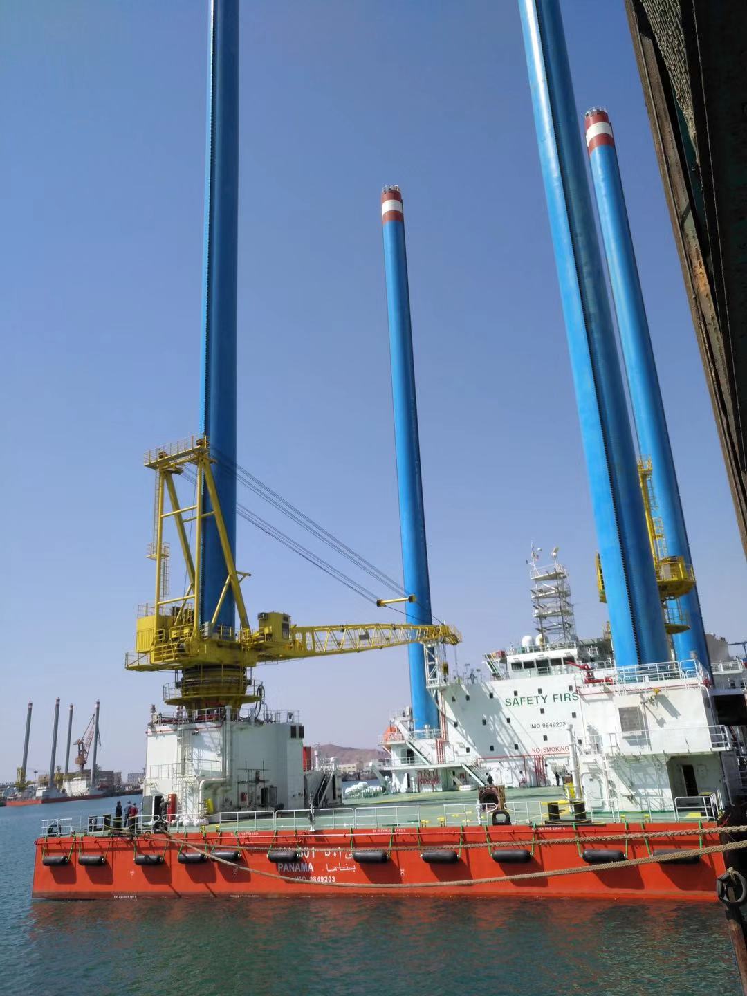  华科五洲HKWZ1603自升式服务平台成功交付(图1)