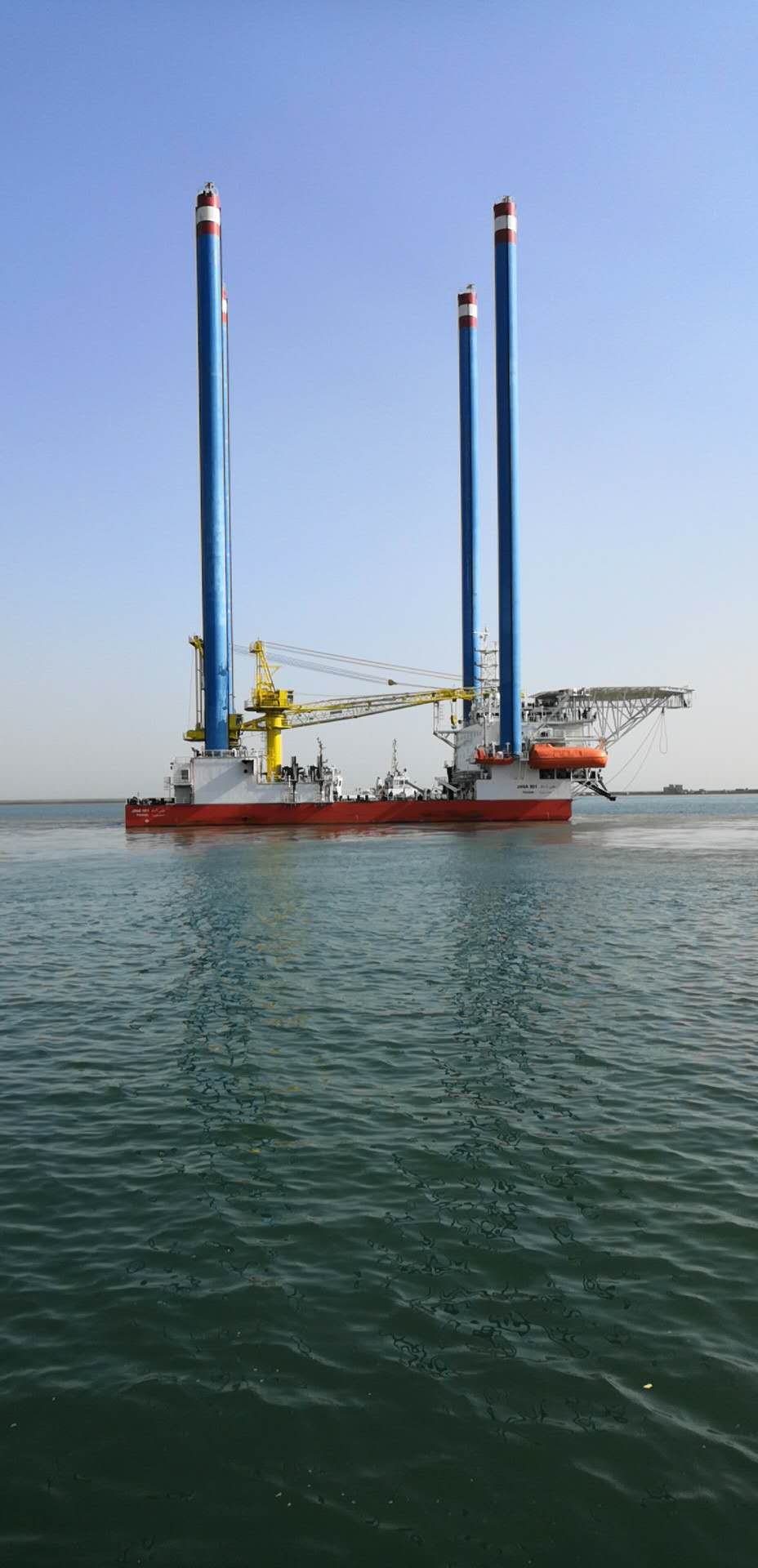  华科五洲HKWZ1603自升式服务平台成功交付(图2)