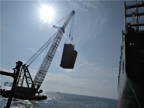 华科五洲ZAMIL-L.B.3（HKWZ1604）自升自航式作业平台(图3)